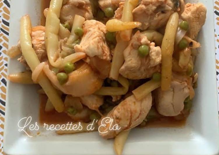 La Délicieuse Recette du Poulet et légumes au Cookeo