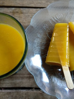 Foto resep Es krim puding mangga