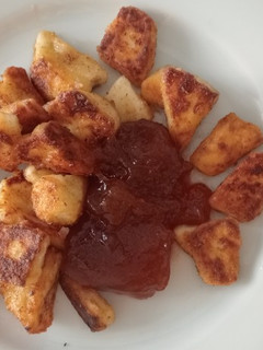 Una foto de Queso frito