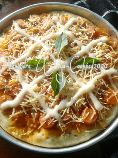 Foto resep Pizza Sosis Mayo