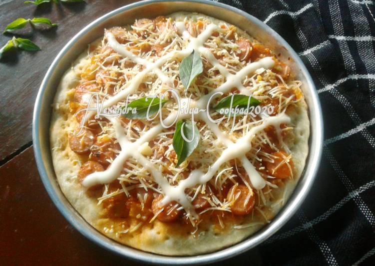 Resep Pizza Sosis Mayo, Bisa Manjain Lidah