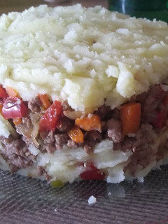 Una foto de Pastel de papas individual rapidito y fácil