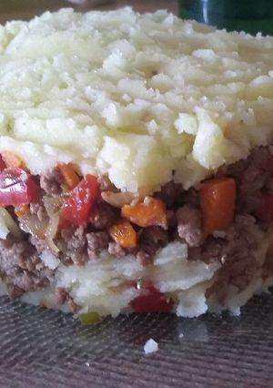 Una foto de Pastel de papas individual rapidito y fácil