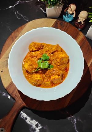 A picture of PANEER MASALA.