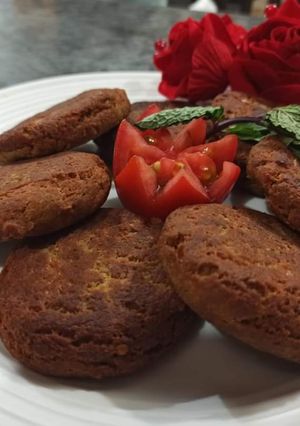 A picture of Chicken Shami Kabab.