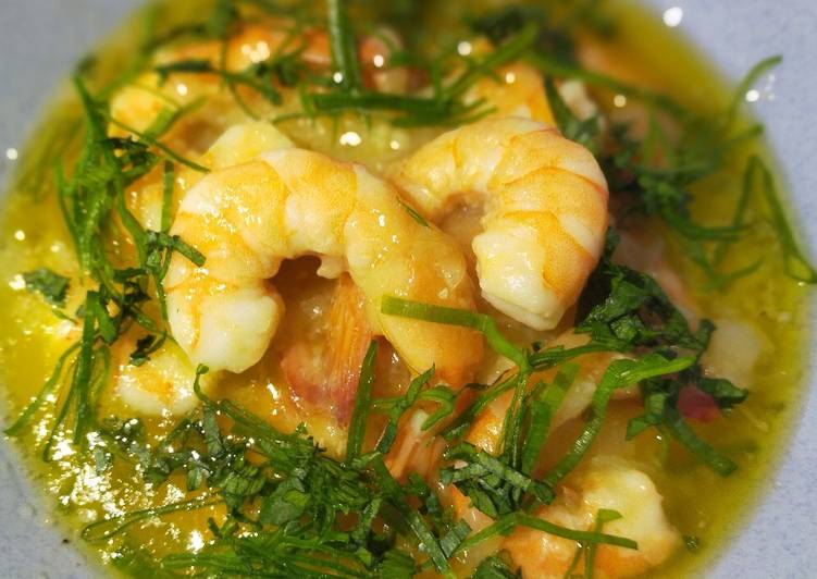 Shrimp with Garlic Butter Sauce