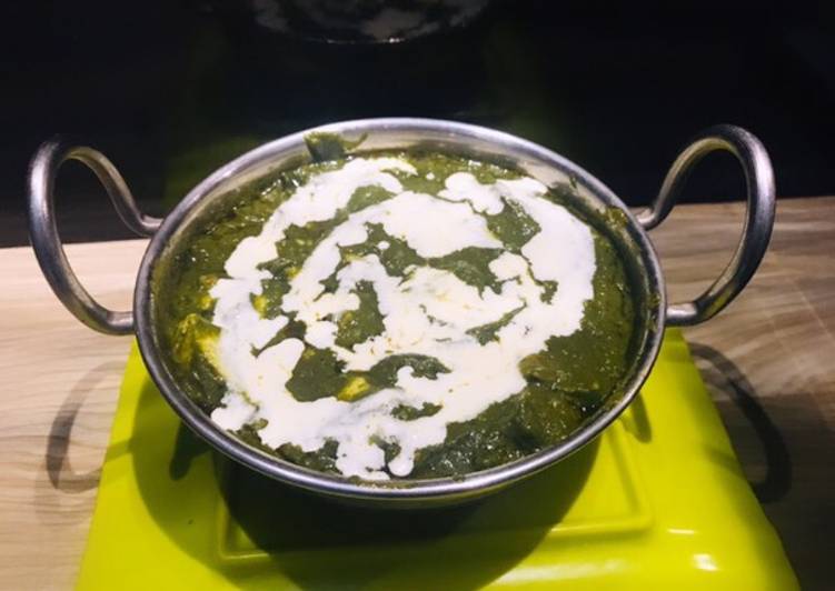 Easiest Way to Punjabi style Palak paneer