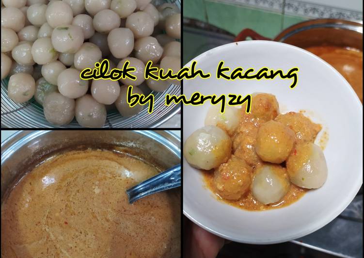 Cilok Kuah Kacang