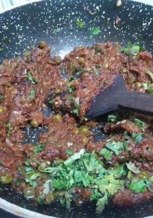 A picture of Baingan Bharta.