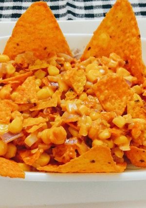 A picture of Nachos Corn Chat.