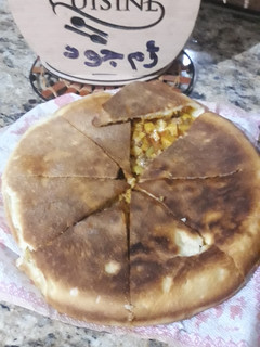 صورة لوصفة خبزة محشيه روعه