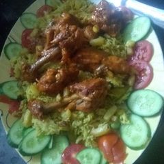 A picture of Chicken Mandi.