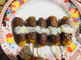 Banana cruncy, coklat & fla vanilla