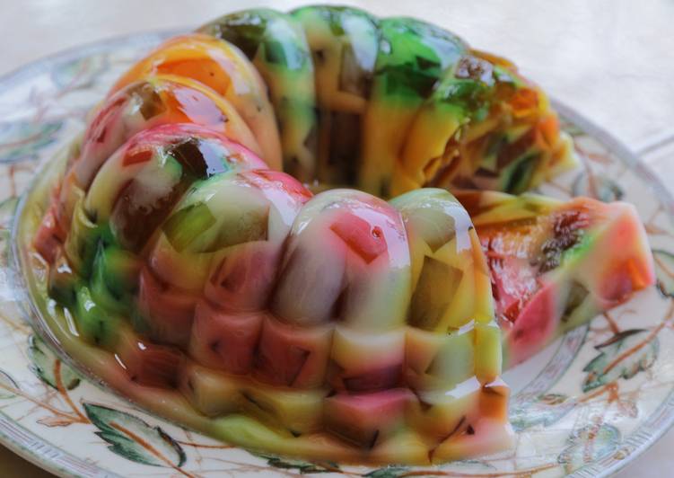 Resep Puding Mozaik, Bikin Ngiler