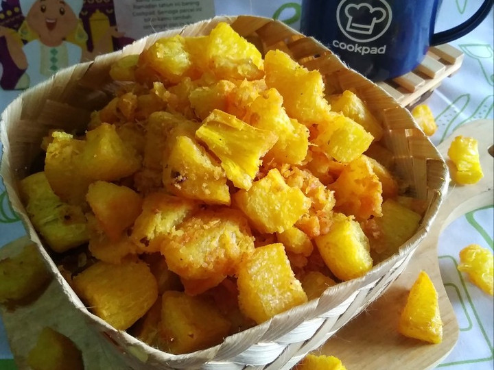 Cara Gampang Membuat Keripik Ganepo/Anyang Ubi, Bikin Ngiler