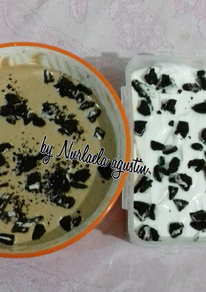 Foto resep Ice cream oreo