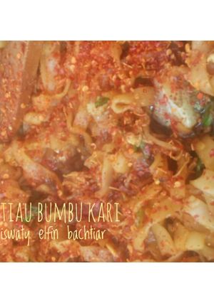 Foto resep Kwetiau bumbu kari