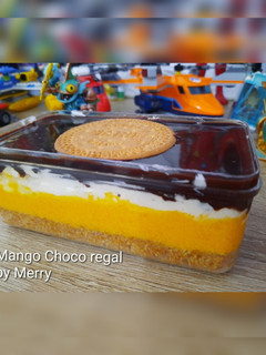 Foto resep Dessert Box Mango Choco Regal