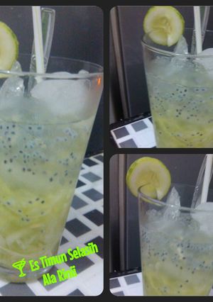 Foto resep Es Timun Segar Selasih