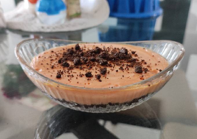 Pudín o gelatina de caramelo con galleta OREO Receta de Camila Ataya -  Cookpad