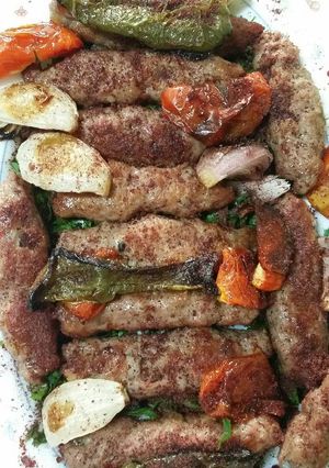 صورة لوصفة كباب لحم بالفرن