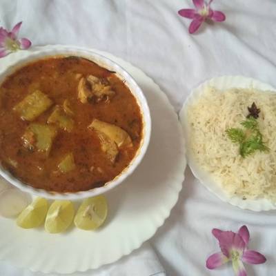 Chicken Dalcha Recipe by Sana Jinabade - CookpadSharePrint-image