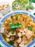 Bún Riêu Cua with Crispy Pork Fat