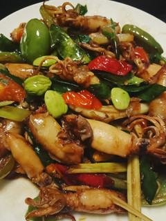 Foto resep Tumis Pete Asin cumi