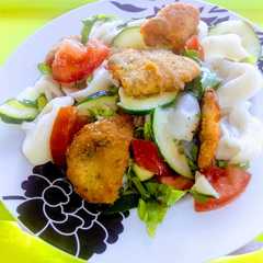 Una foto de Ensalada primavera "Wampesito"