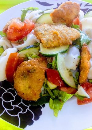 Una foto de Ensalada primavera "Wampesito"
