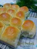 Roti Sobek Tanpa Telur / Eggless Empuk Isi Unti Kelapa