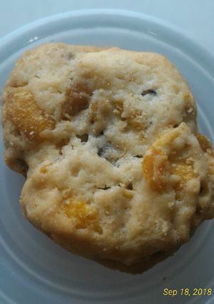 Foto resep Cookies corn flakes chocochips koko crunch hemat 1 telur