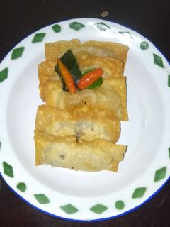 Foto resep Pangsit goreng isi tahu