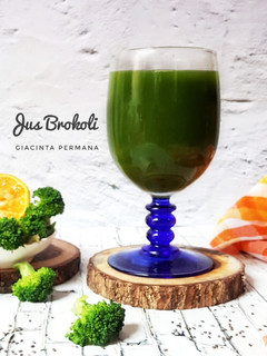 Foto resep Jus Brokoli, bayam dan jeruk manis