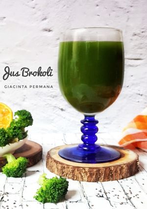 Foto resep Jus Brokoli, bayam dan jeruk manis