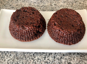 Una foto de Volcán de chocolate sin gluten