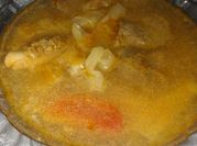 Gambar tengkleng sapi sayur kol