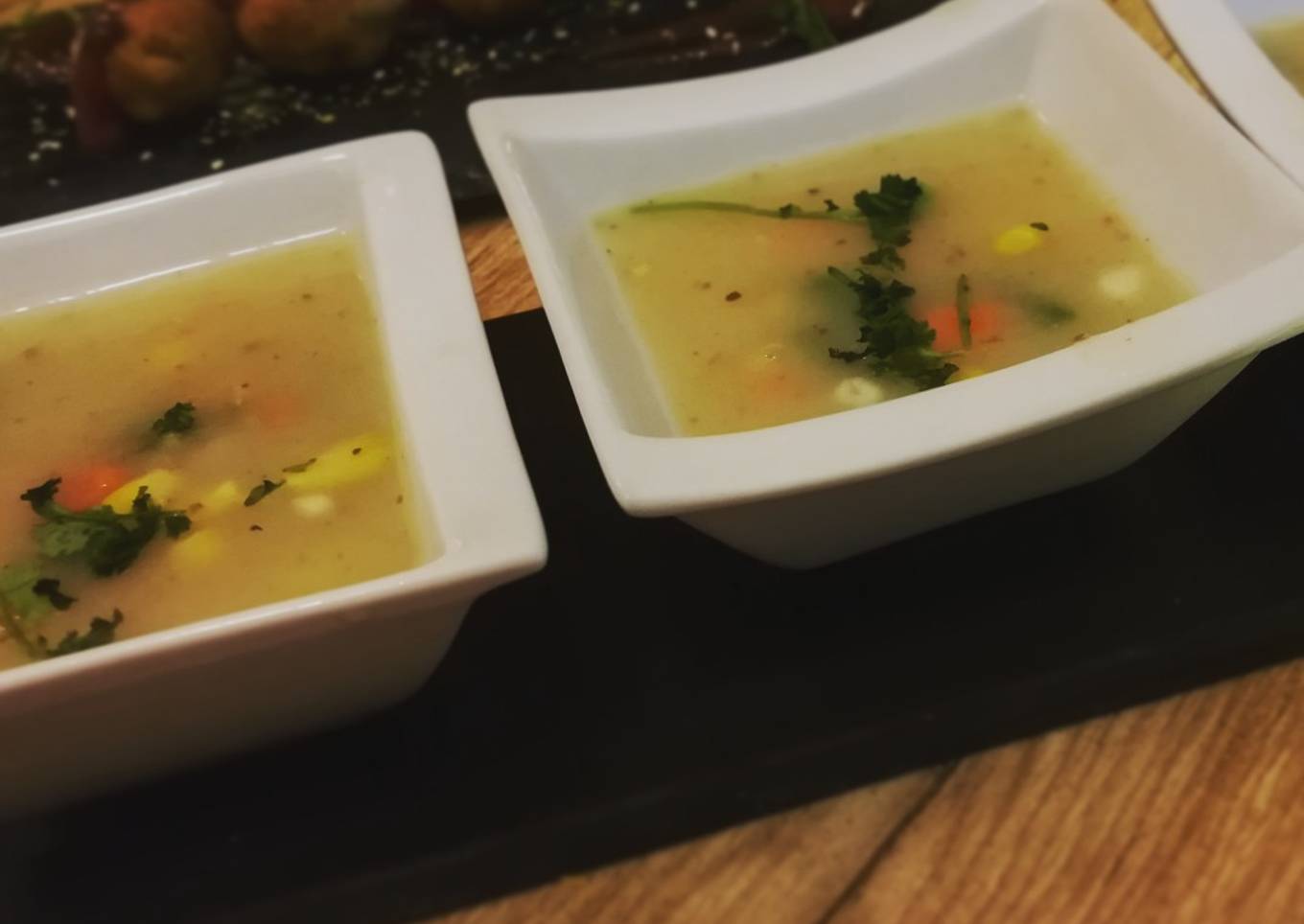 Italian veg spicy soup
