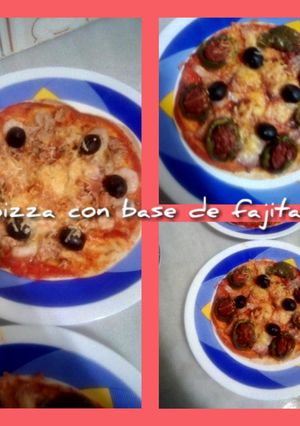 Foto principal de Pizza con base de fajitas