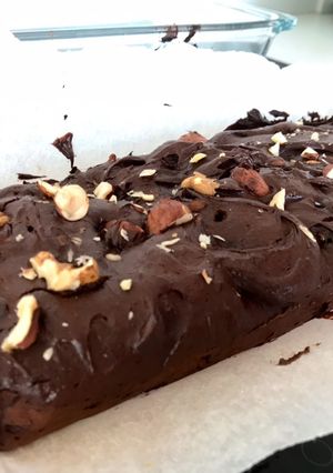 Una foto de Brownie bajo en calorías 🍫🥜🌰