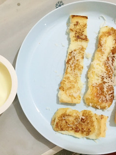 Foto resep French toast (roti panggang) mpasi 12 bulan