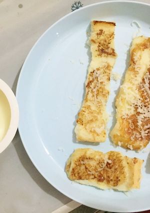 Foto resep French toast (roti panggang) mpasi 12 bulan
