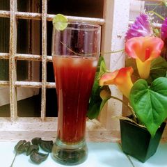 A picture of Kokum sharbat.