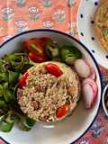 ข้าวผัดธัญพืชผัก🍅🥬Fried Rice with Veg and Bean.🌾🫘🥜