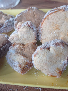 Una foto de Alfajores de maicena
