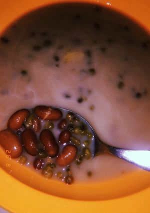 Foto resep Bubur kacang merah & kacang hijau