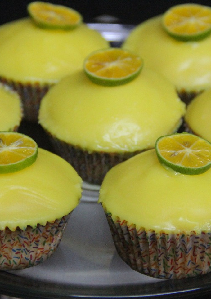 Una foto de Cupcakes de limón