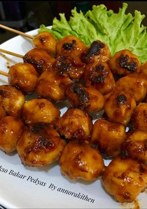 Foto resep Bakso Ayam Bakar Pedyas