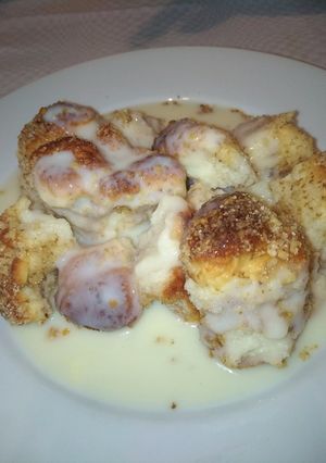 Aranygaluska, vanília öntettel recept fotója