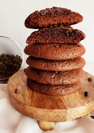 Une photo de Cookies moelleux et fondant au chocolat